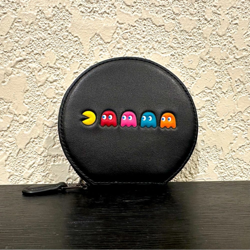 NWT Coach x Pac-Man Coin Zip